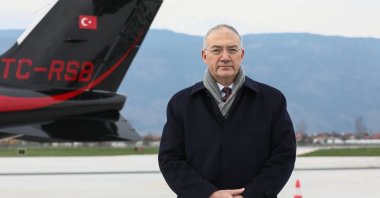 Turkey's ambassador to Bosnia-Herzegovina Sadık Babur Girgin speaks to Anadolu Agency (AA), April 18, 2021 (AA Photo)