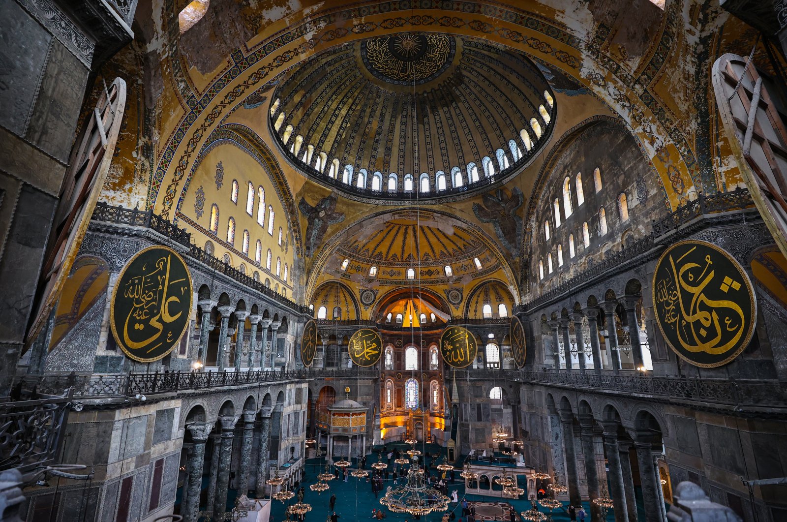 Restoration Of Istanbul s Hagia Sophia Sets Example For World Daily Sabah