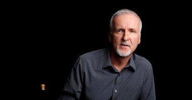 Director James Cameron poses for a portrait in Manhattan Beach, California, April 8, 2014. (Reuters Photo)