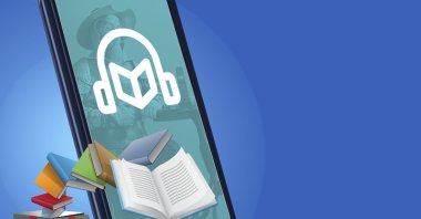 A representative picture depicting audiobook apps.