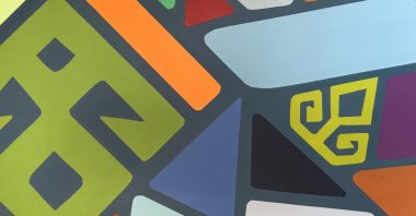 Zeynep Çilek Çimen, "Eli Belinde-Arms-Akimbo", 80 by 100 centimeters. (Courtesy of Art for Goodness Association - File)