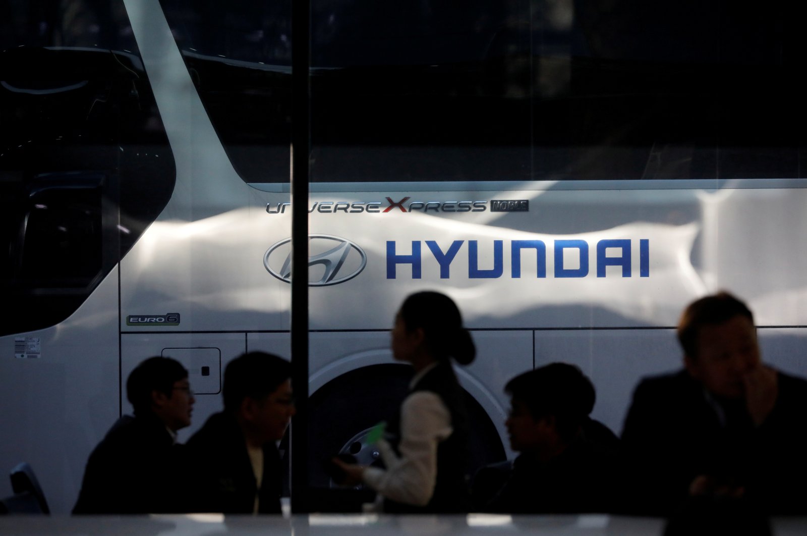 The logo of Hyundai Motor is seen at the company's headquarters in Seoul, South Korea, March 22, 2019. (Reuters Photo)