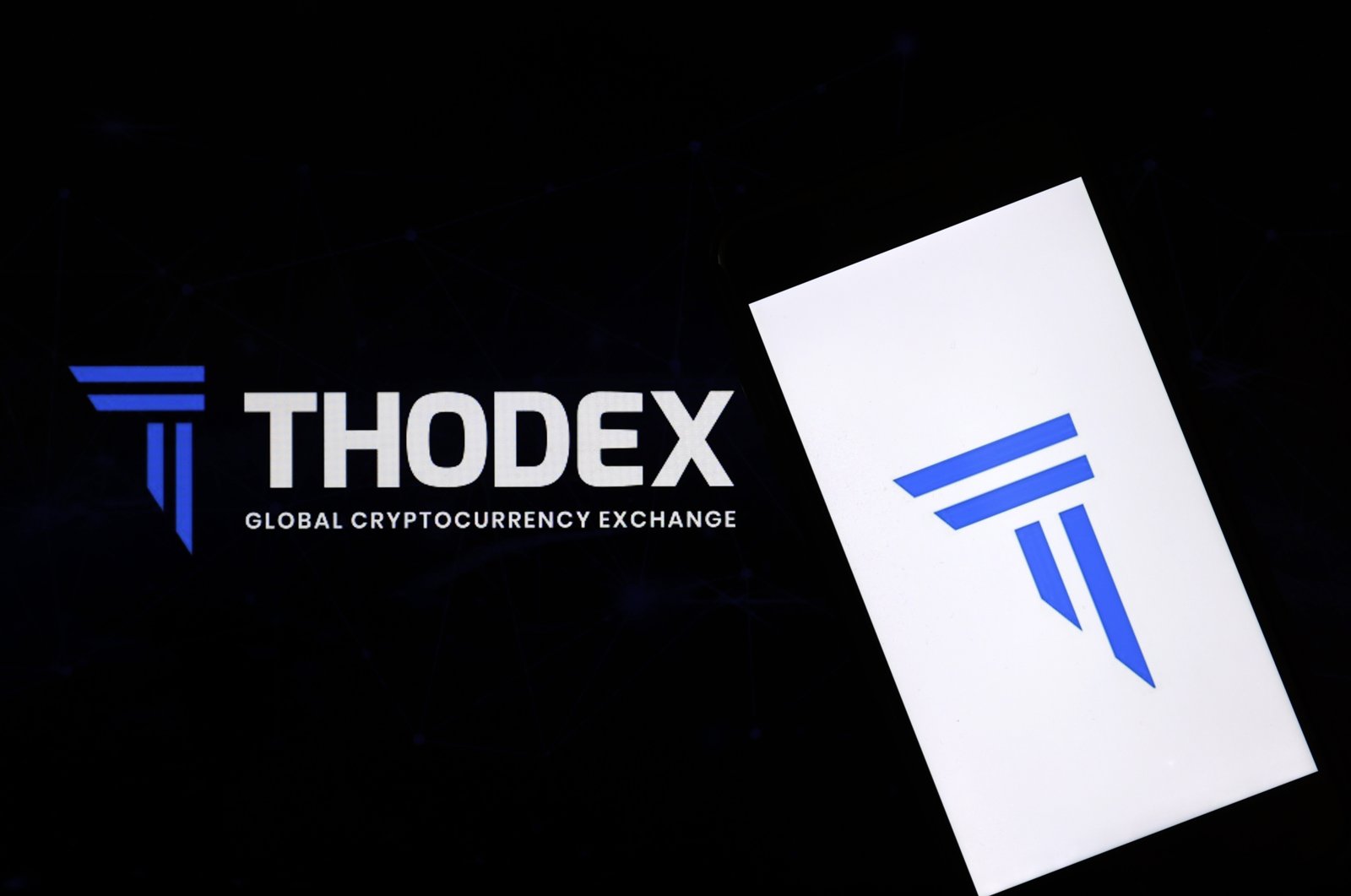 The logo of the Thodex, April 22, 2021. (AA Photo)