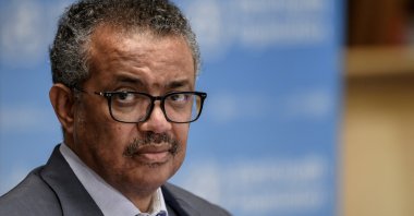 World Health Organization (WHO) Director-General Tedros Adhanom Ghebreyesus attends a news conference at the WHO headquarters in Geneva Switzerland July 3, 2020. (Reuters Photo)