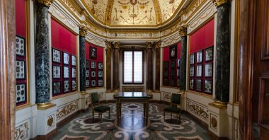The interior of the Uffizi museum Gallery, the most famous museum in Florence, Italy, Feb. 14, 2020. (Shutterstock Photo)