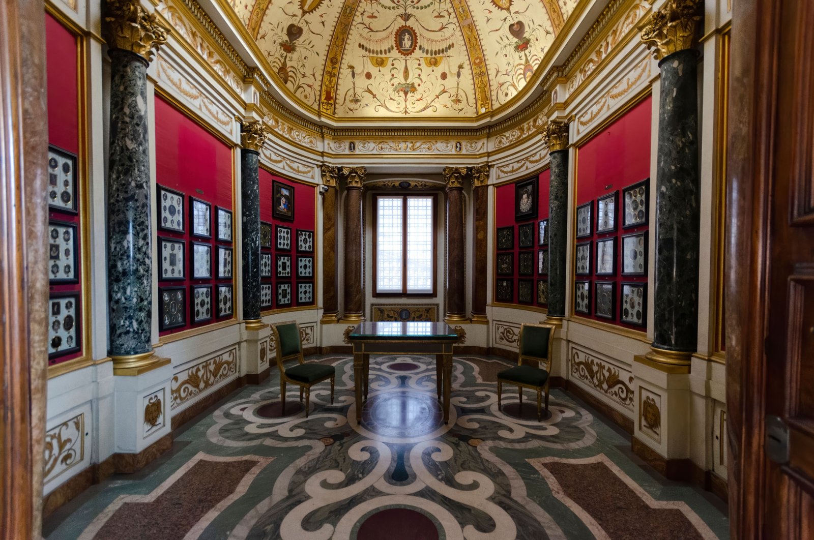 The interior of the Uffizi museum Gallery, the most famous museum in Florence, Italy, Feb. 14, 2020. (Shutterstock Photo)