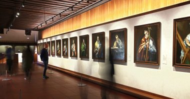 In the Museo del Greco Toledo, visitors can see the unmistakeable style of El Greco for themselves. (DPA Photo) 