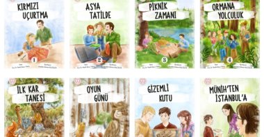 The Turkish Ministry of National Education has published audio storybooks prepared for children living abroad, Ankara, Turkey. (DHA Photo)