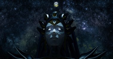 Angelic is set in a dark, unforgiving science fiction universe. (Courtesy of Metaverse Studios)