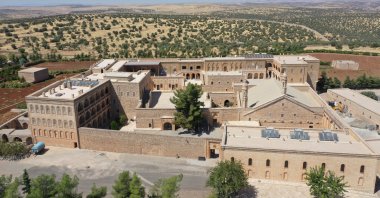 A view of the Monastery of Mor Gabriel in the Tur Abdin region in Mardin, southeastern Turkey. (Courtesy of the Ministry of Culture and Tourism).