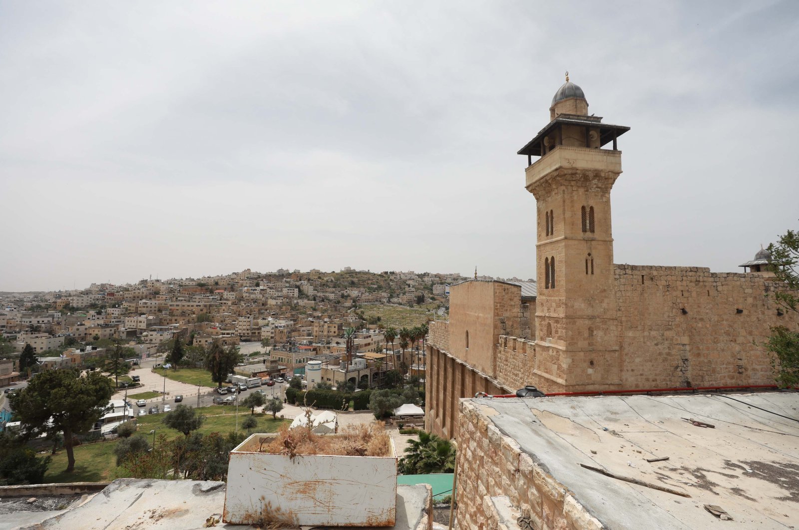 Ibrahimi Mosque, in Hebron, Palestine, April 30, 2021. (AA Photo)