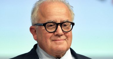 German Football Federation (DFB) President Fritz Keller poses for a photo as he attends the DFB's annual congress in Frankfurt am Main, Germany, Sept. 27, 2019. (AFP Photo)