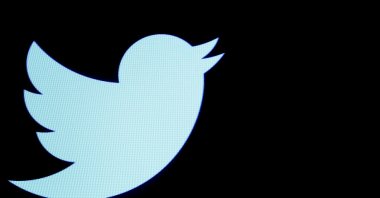 The Twitter logo is displayed on a screen on the floor of the New York Stock Exchange (NYSE) in New York City, U.S., Sept. 28, 2016. (Reuters File Photo)