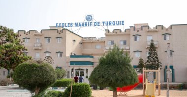 A school taken over by the Maarif Foundation from the Gülenist Terror Group (FETÖ) is seen in Mauritania, Sept. 11, 2019. (AA Photo)