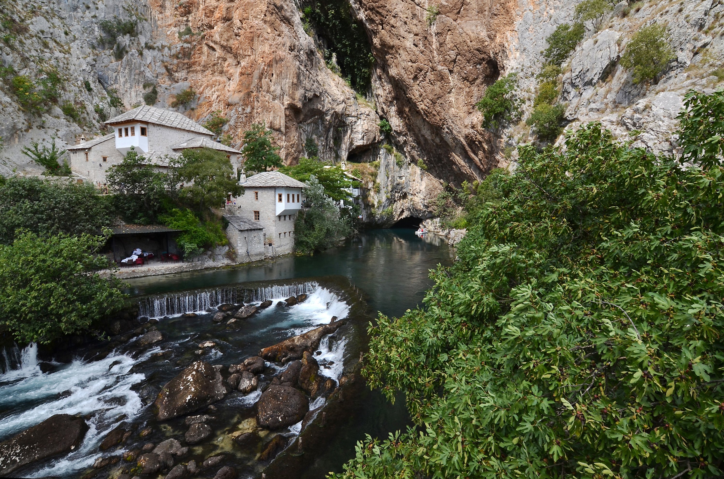 The Dervish monastery in Blagaj village. (Getty Images)