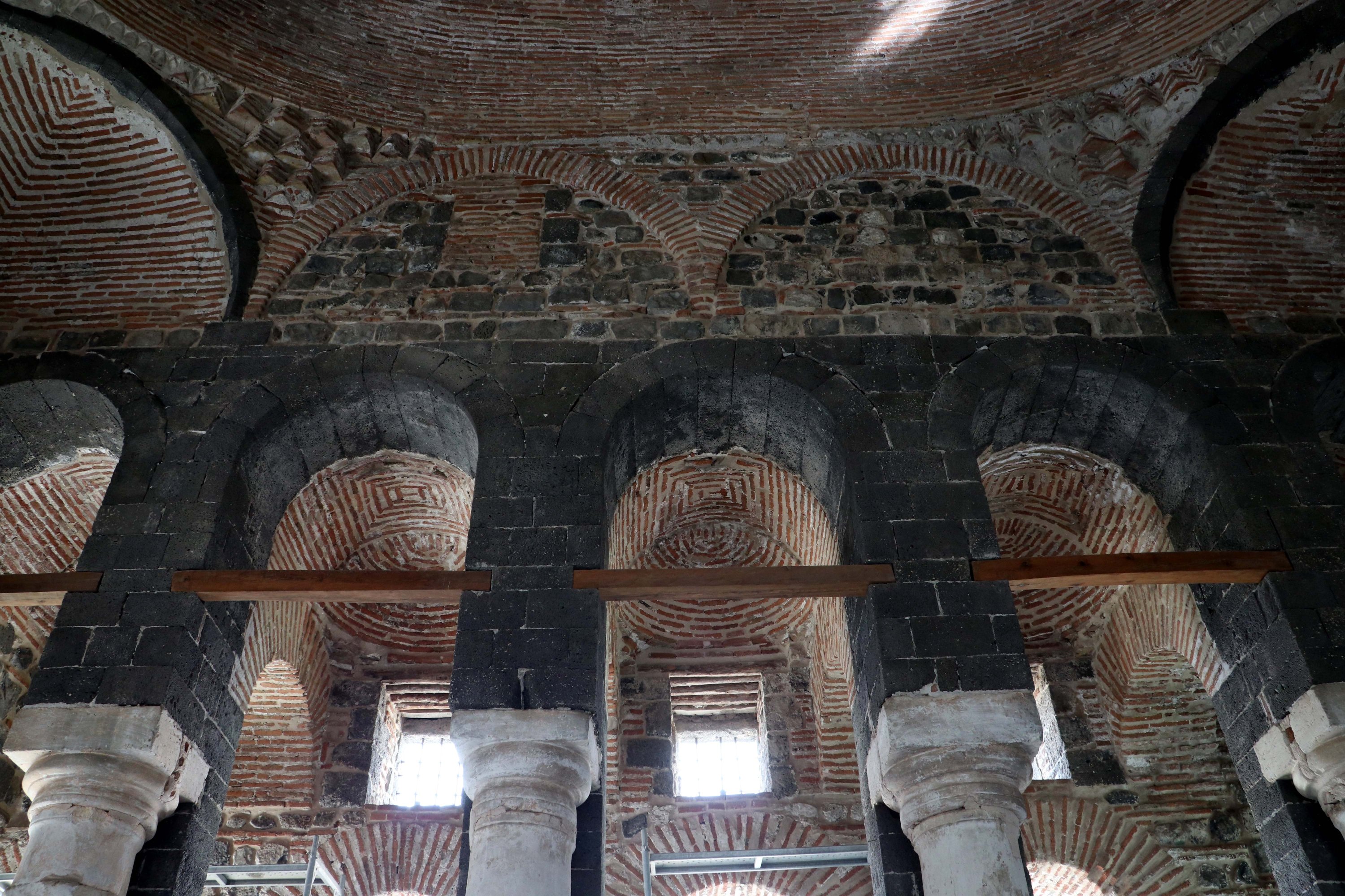 An interior view of Saint George Church, Diyarbakır, southeastern Turkey, May 6, 2021. (AA Photo)