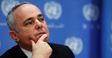 Israeli Energy Minister Yuval Steinitz attends a news conference after a meeting of the Ad Hoc Liaison Committee during the 68th United Nations General Assembly at U.N. headquarters in New York, Sept, 25, 2013. (Reuters Photo)