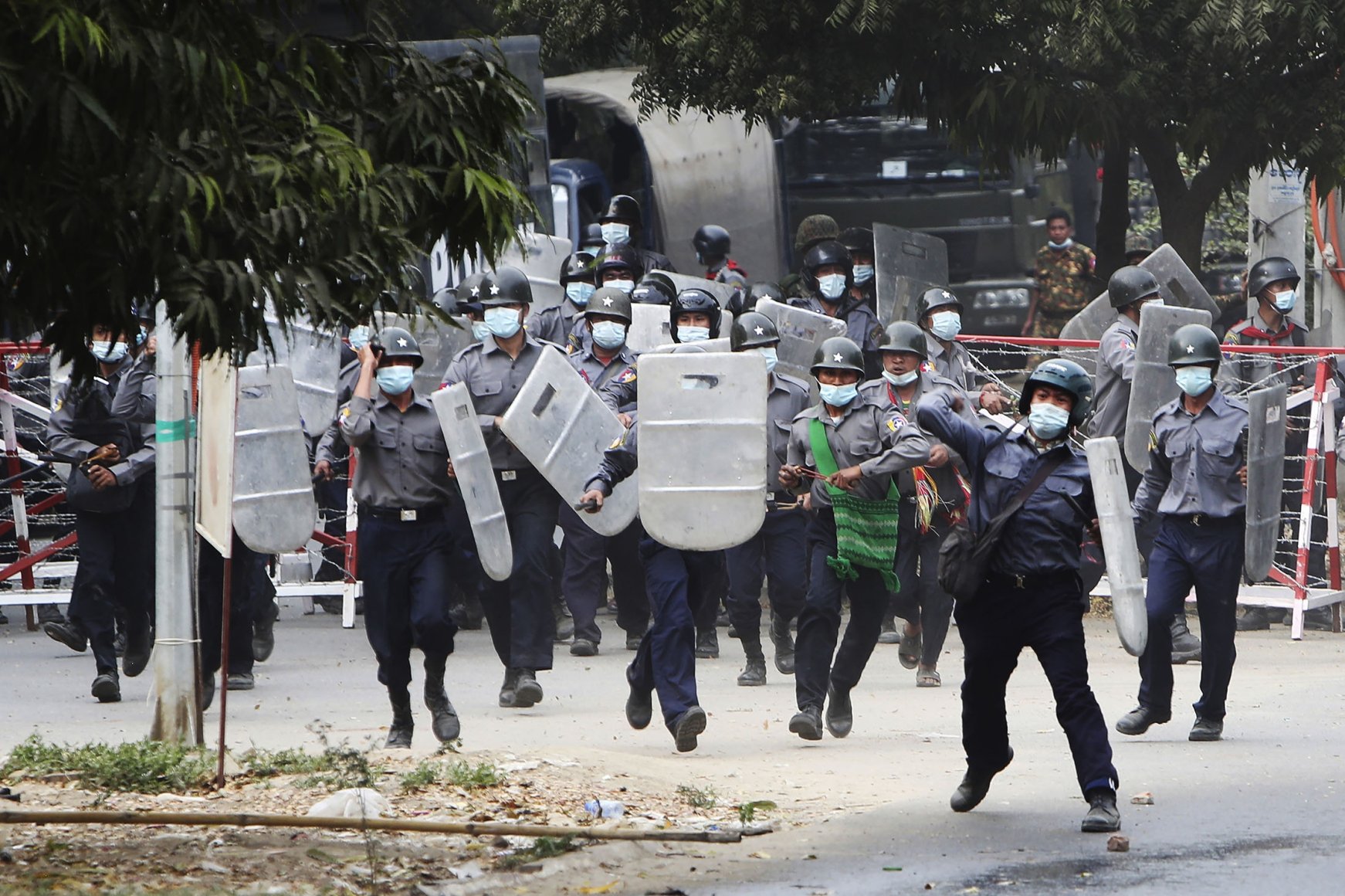 In photos 100 days of military rule in Myanmar Daily Sabah