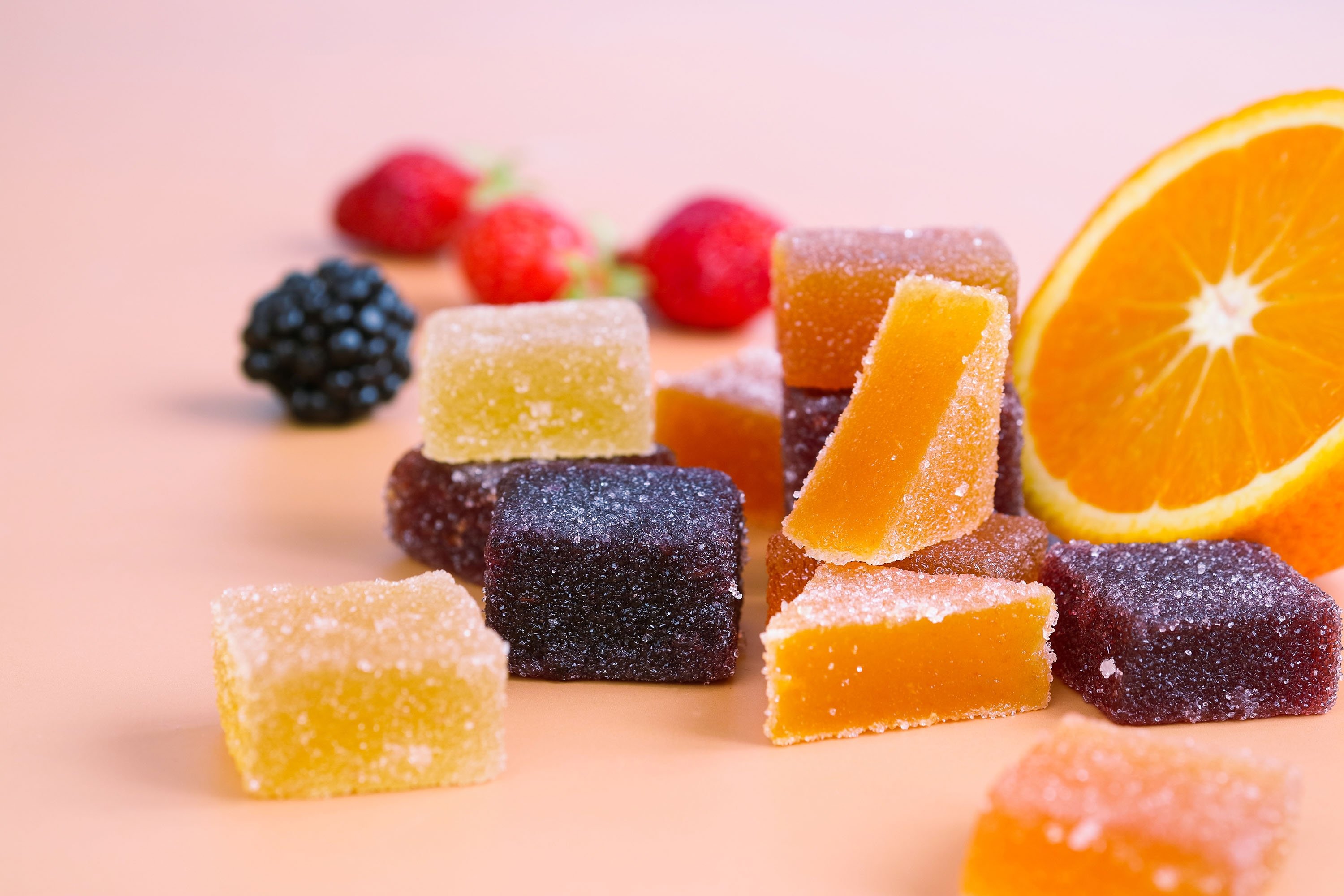 Strawberries, blackberries and oranges are great for homemade fruit jellies. (Shutterstock Photo)