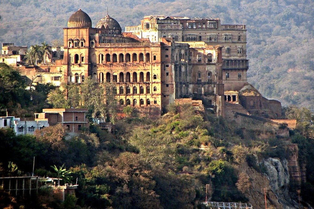 A view from the Mubarak Mandi Palace. (Wikipedia Photo) 