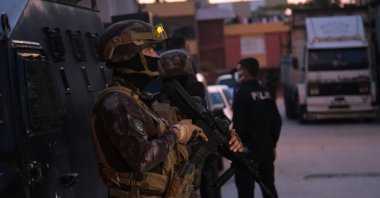 Special operations squads conduct a counterterrorism operation in Adana province, southern Turkey, May 19, 2021. (AA Photo)