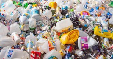 Turkey removed polymers such as plastic bags and styrofoam cups from the waste products that can be imported into the country. (Alamy Photo) 