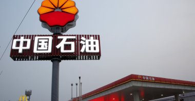 A PetroChina petrol station is pictured in Beijing, China, March 21, 2016. (Reuters Photo)