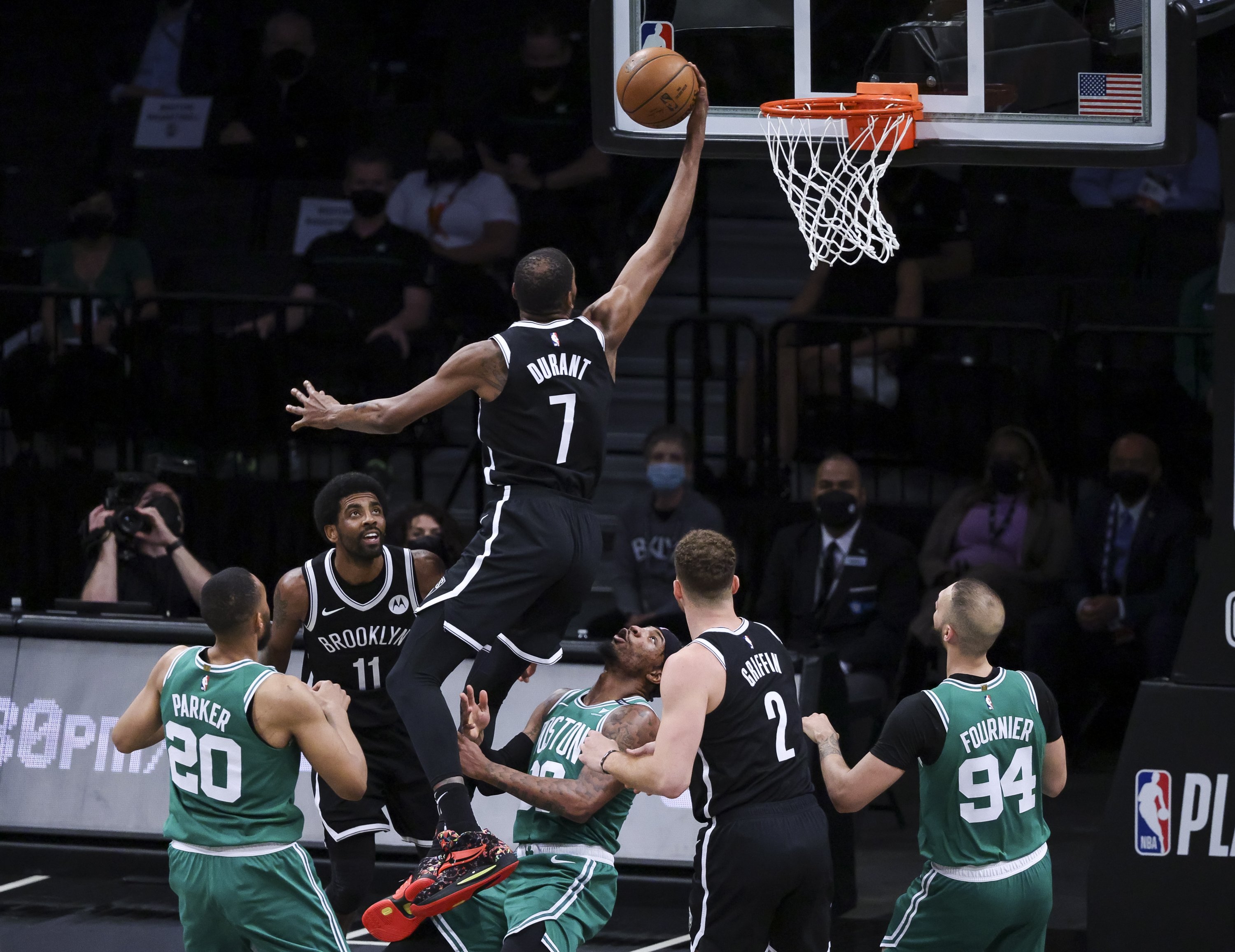 Durant Leads Nets Rally Over Celtics Bucks Turn Down Heat Daily Sabah