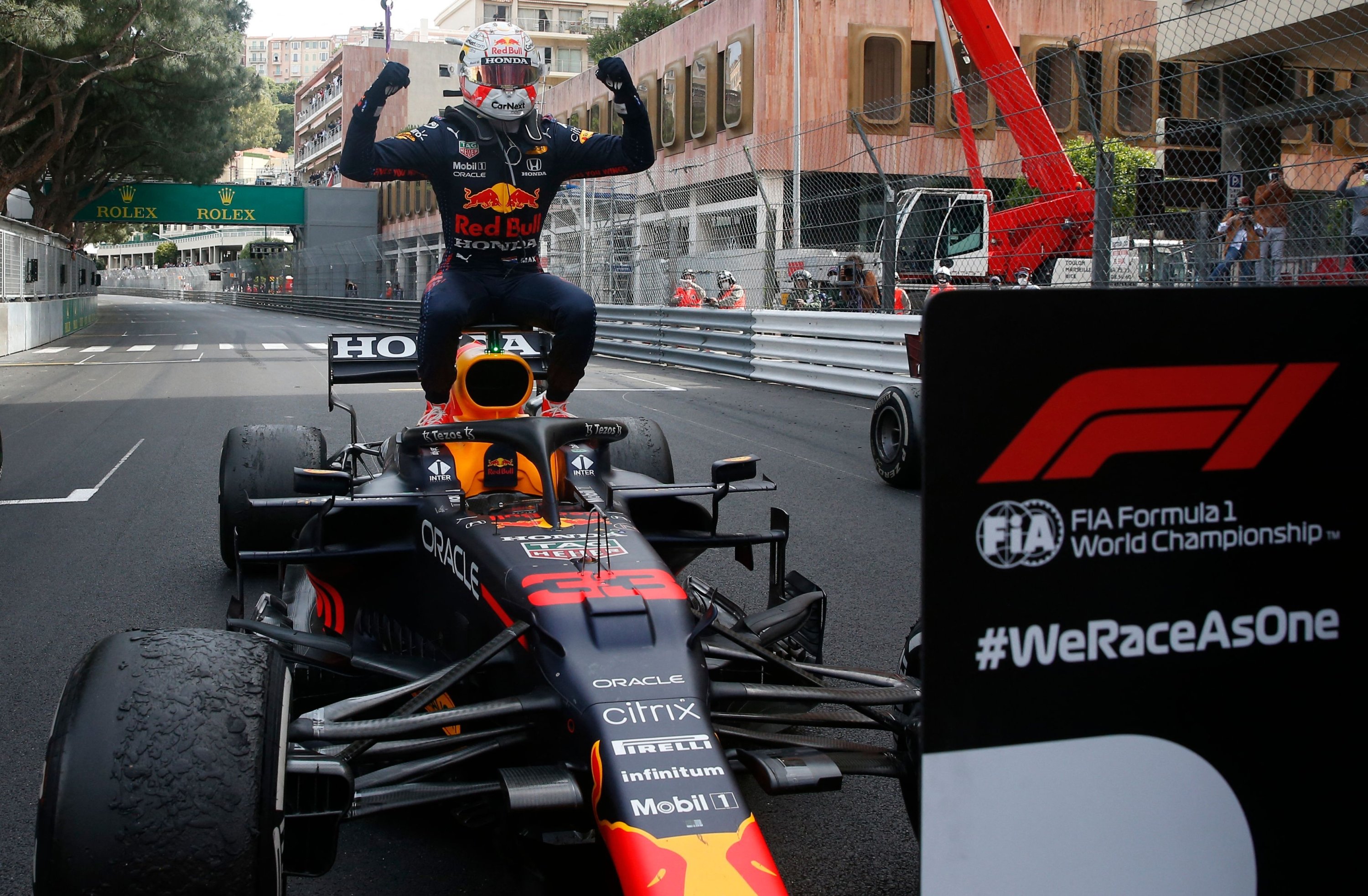 Max Verstappen wins F1 Monaco GP to take championship lead Daily Sabah