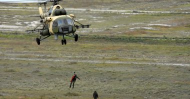 "The International Anatolian Phoneix-2021 Drill" has been launched in central Turkey's Konya province, Konya, Turkey, May 24, 2021. (DHA Photo)