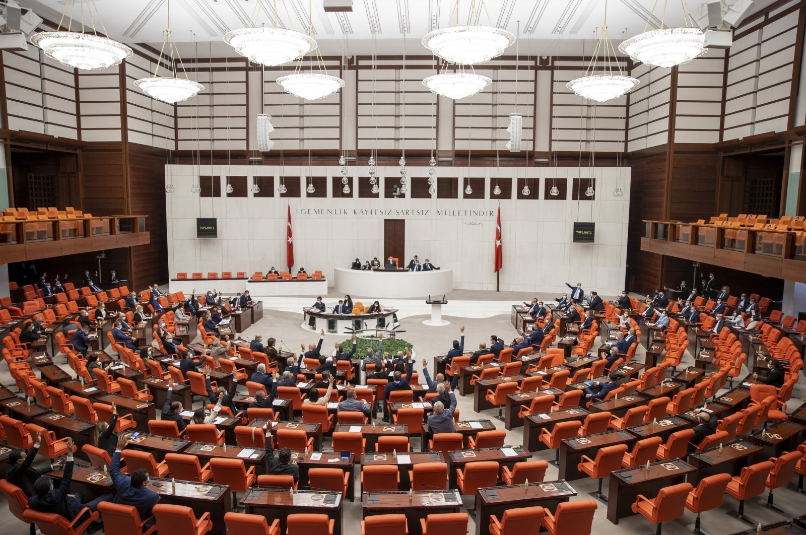 The Grand National Assembly of Turkey (TBMM), capital Ankara, Turkey, May 18, 2021. (AA Photo)
