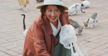 A still shot from “Mahallenin Bazı Kedileri” (“Some Cats of the Neighborhood”).