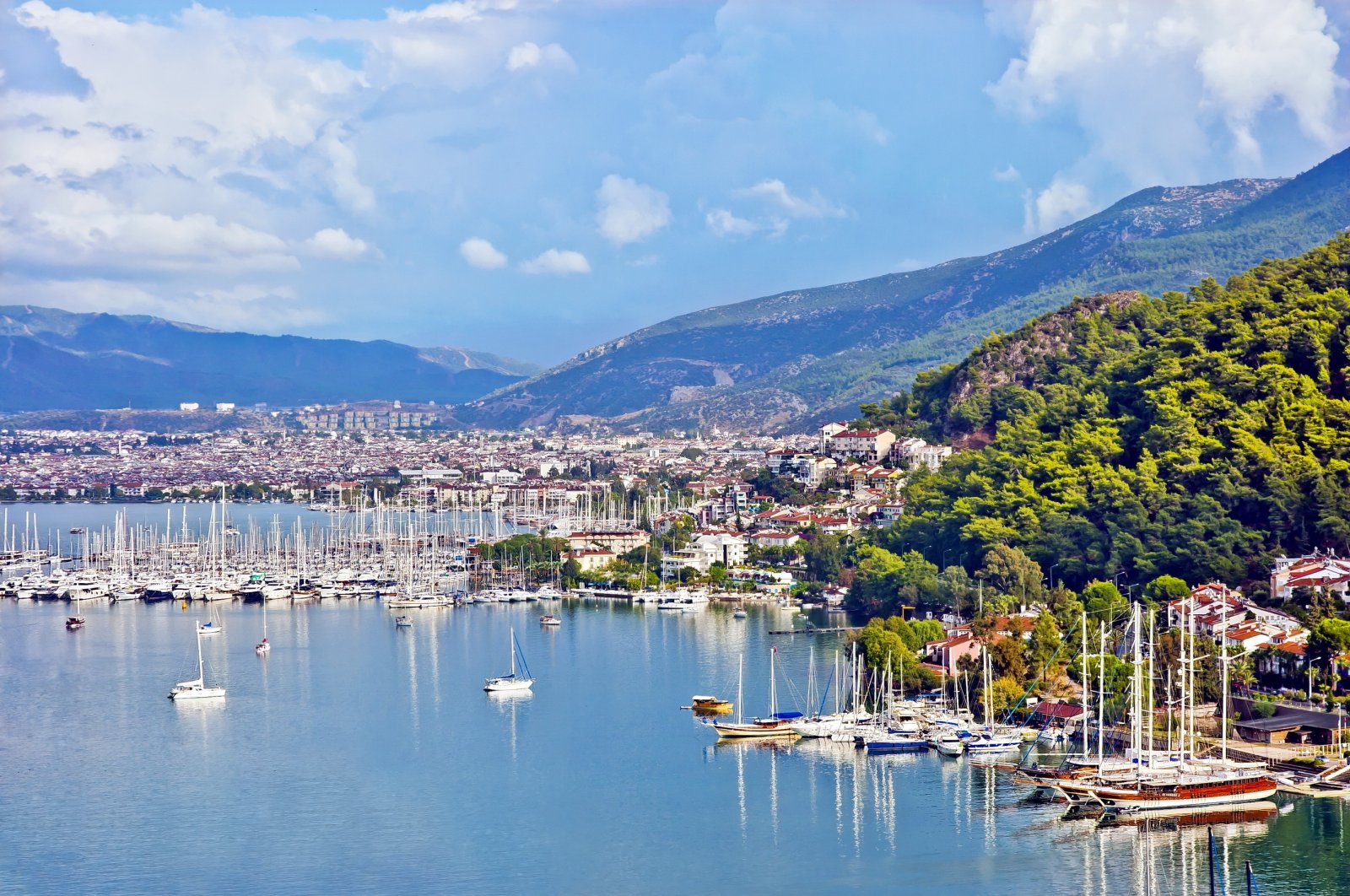 Fethiye is one of the most popular tourist destinations in Turkey. (Shutterstock Photo) 