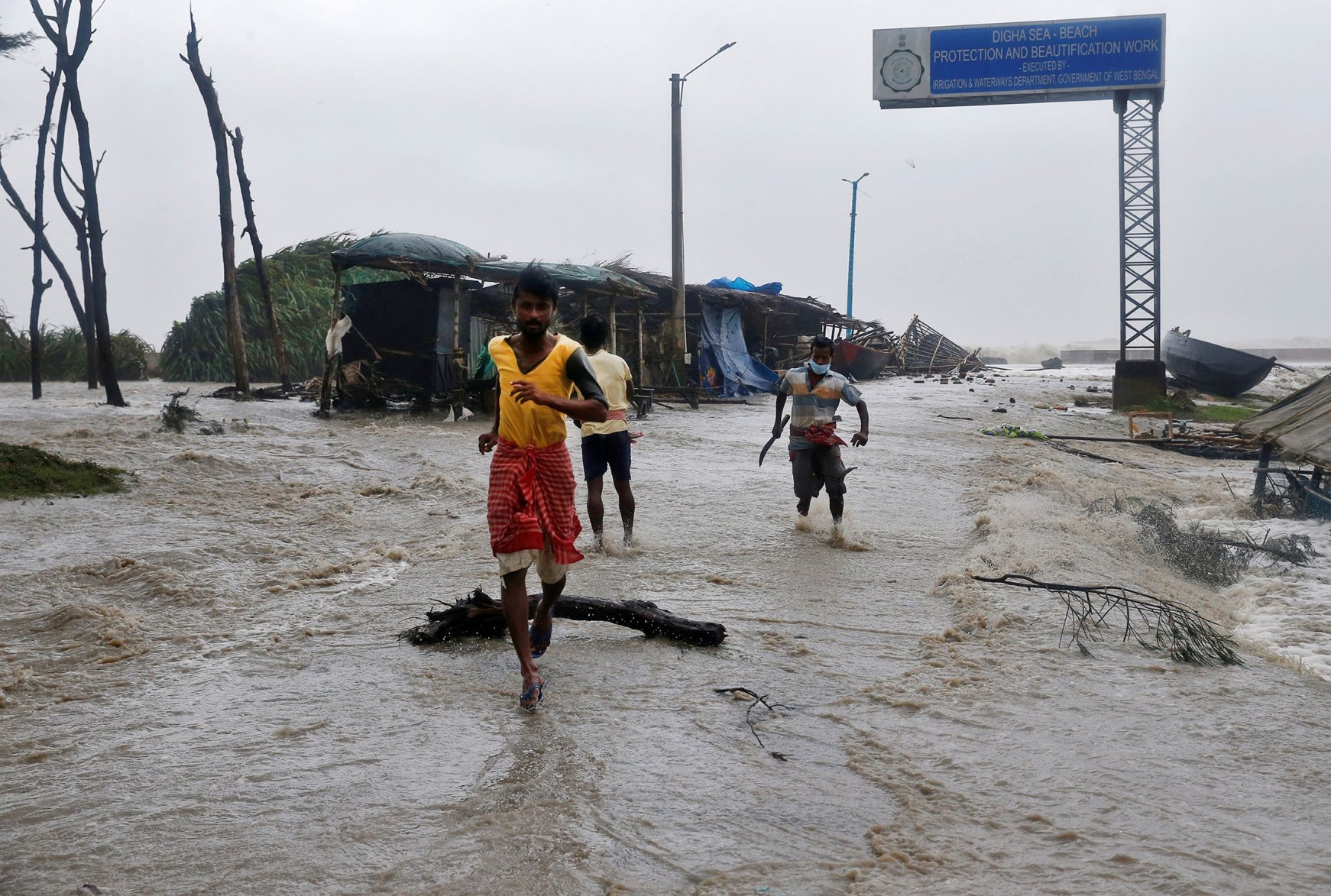 In Photos: Cyclone Yaas Devastates Eastern India | Daily Sabah