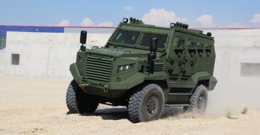 Katmerciler's tactical wheeled armored 4x4 vehicle Hızır. (Courtesy of Katmerciler)
