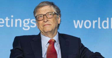 Co-chair of the Bill & Melinda Gates Foundation, Bill Gates speaks at the Building Human Capital panel in Washington, D.C., U.S., April 21, 2018. (AP Photo)