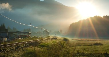 Travel through the Alps into Rome, Milan or Venice. (Shutterstock Photo) 