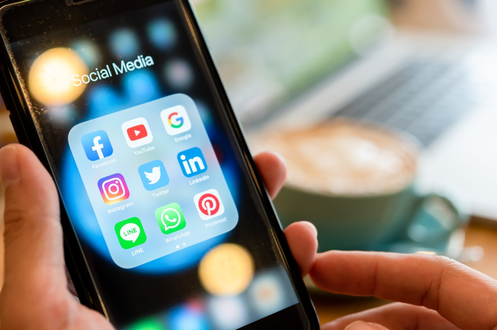  Excessive scrolling through social media timelines can become an addiction. (Shutterstock Photo) 
