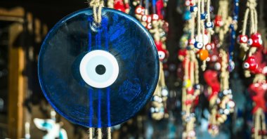 A popular evil eye talisman in Turkey. (Shutterstock Photo) 