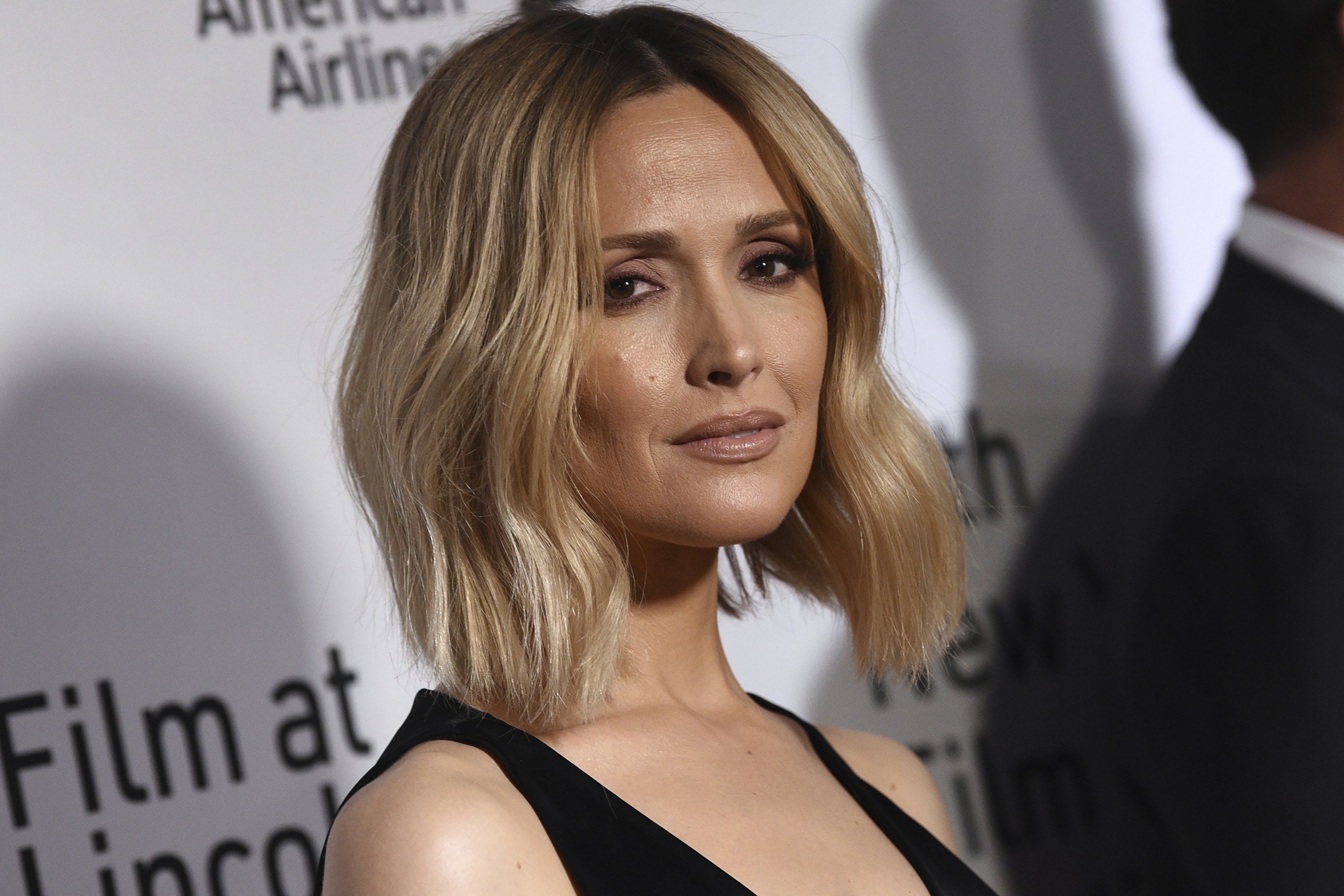 Rose Byrne attends the world premiere of "The Irishman" at Alice Tully Hall during the opening night of the 57th New York Film Festival in New York, U.S., Sept. 27, 2019. (AP Photo)