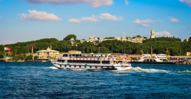 Ferry boat passing through Bosporus. (Shutterstock Photo)