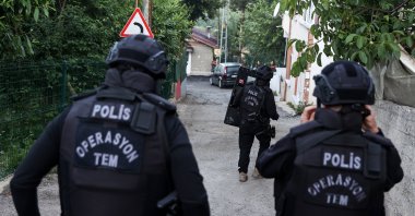 Counterterrorism squads carry out an operation in Istanbul, June 5, 2021. (AA File Photo)