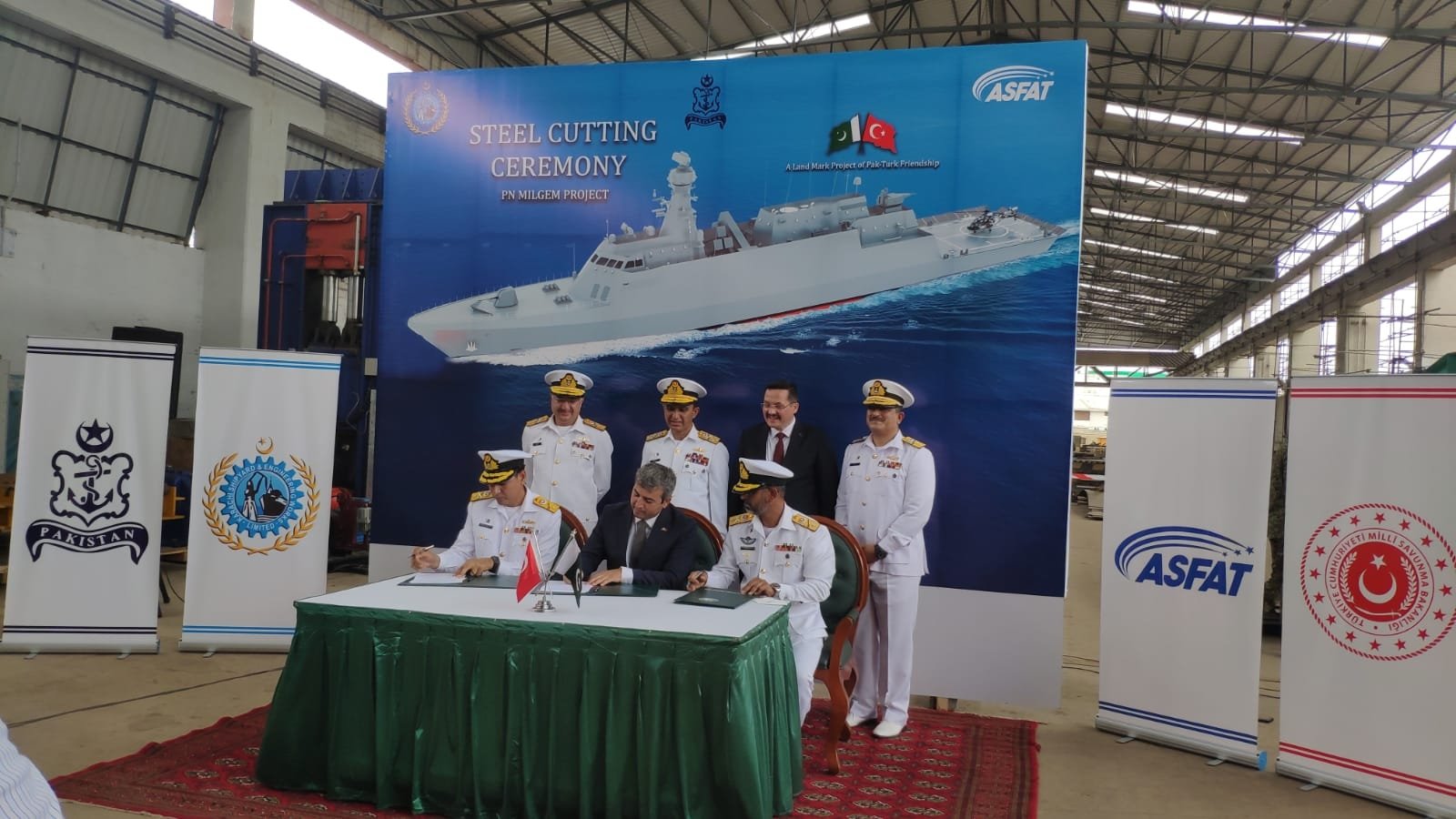 Turkey begins construction of 4th Ada-class corvette for Pakistan | Daily  Sabah