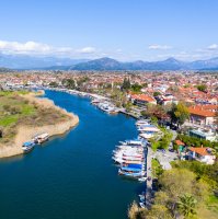 Dalyan is a popular tourist destination in Turkey. (Shutterstock Photo) 