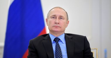 Russian President Vladimir Putin takes part in a videoconference in Moscow, Russia, Dec. 27, 2016. (Reuters Photo)