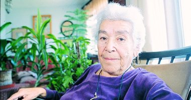 Mina Urgan became a full professor in the English Philology Department of Istanbul University in 1961. (Archive Photo)