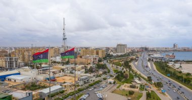 Capital of Libya, Tripoli seafront skyline view, Feb.14, 2021. (Shutterstock Photo)