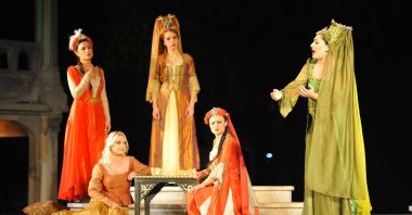 The IDOB performs the opera “Abduction from the Seraglio” in Istanbul Archaeology Museums, Turkey, June 13, 2017. (Archive Photo)