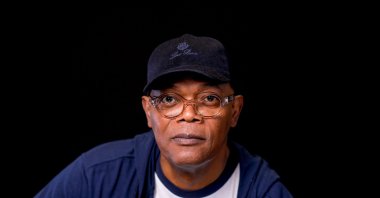 Actor Samuel L. Jackson poses for a portrait for Captain Marvel in Beverly Hills, California, U.S. Feb. 22, 2019. (REUTERS Photo)