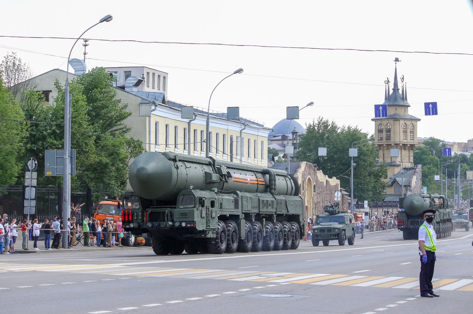 Russia test launches new intercontinental ballistic missile | Daily Sabah